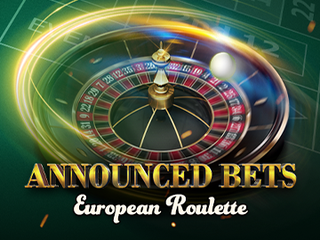 European Roulette. Announced Bets